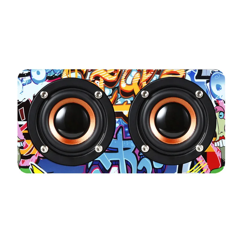 

202206011pjaqc Wooden wireless Bluetooth small speaker