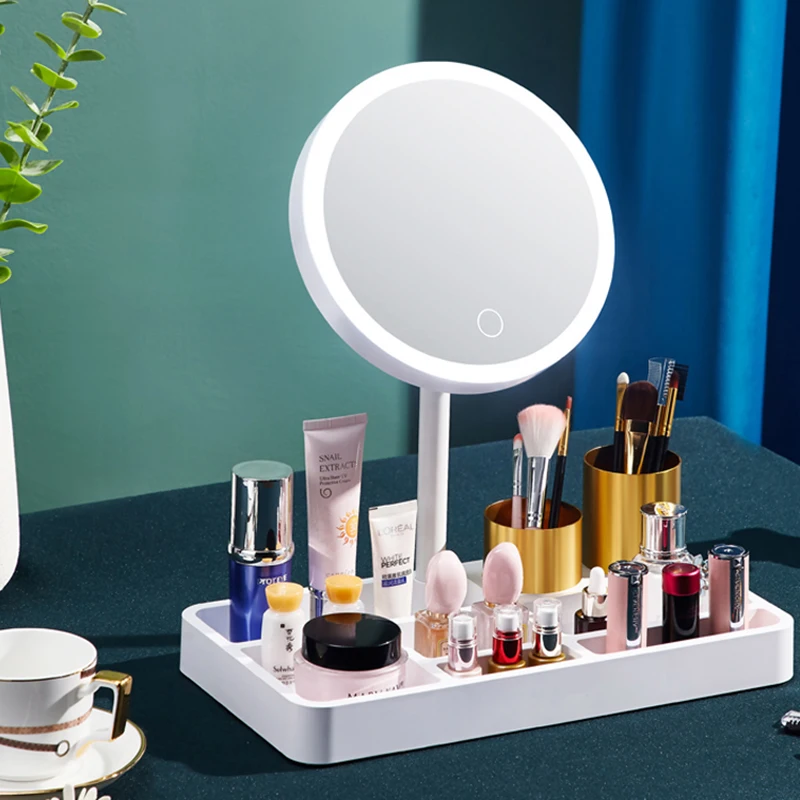 

Travel Makeup Box Organizer Plastic Portable Small Lipstick Brush Holder Makeup Box Divider Nail Polish Caja Household Items