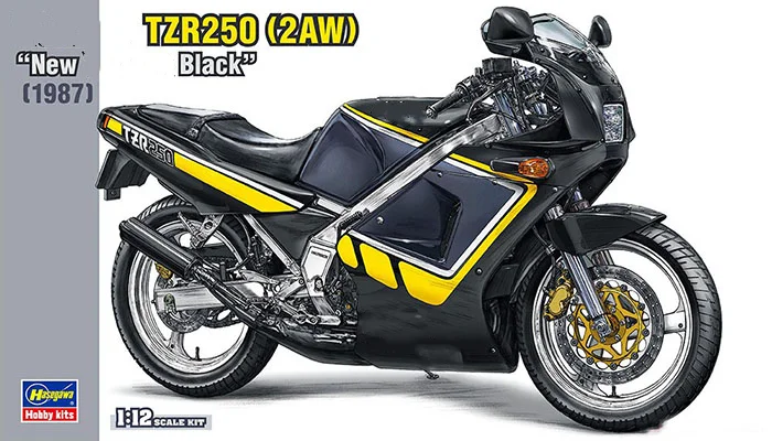 

HASEGAWA 1:12 TZR250 (2AW) 21743 Assembled Motorcycle Limited Edition Static Assembly Model Kit Toys Gift