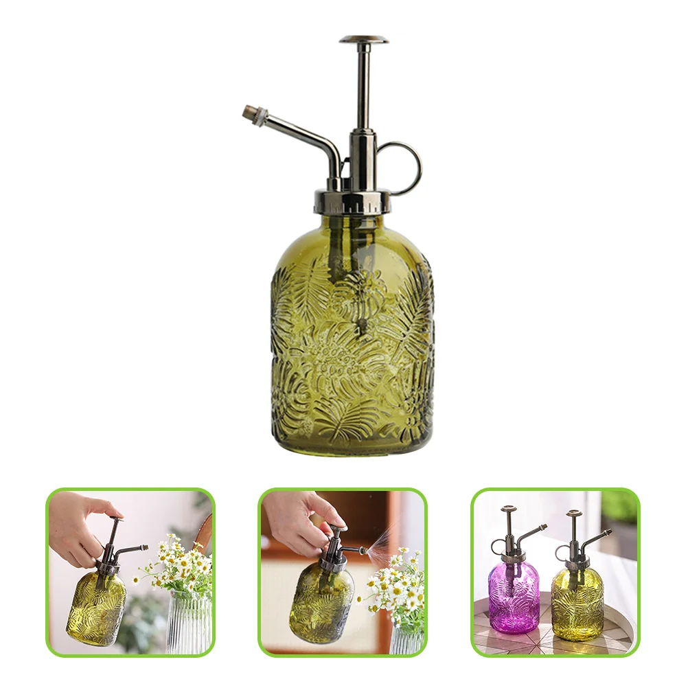 Mister Watering Bottle Sprayer Spray Can Plant Flower Small Water Garden Spritzer Succulent Vintage Glass Decorative Pump