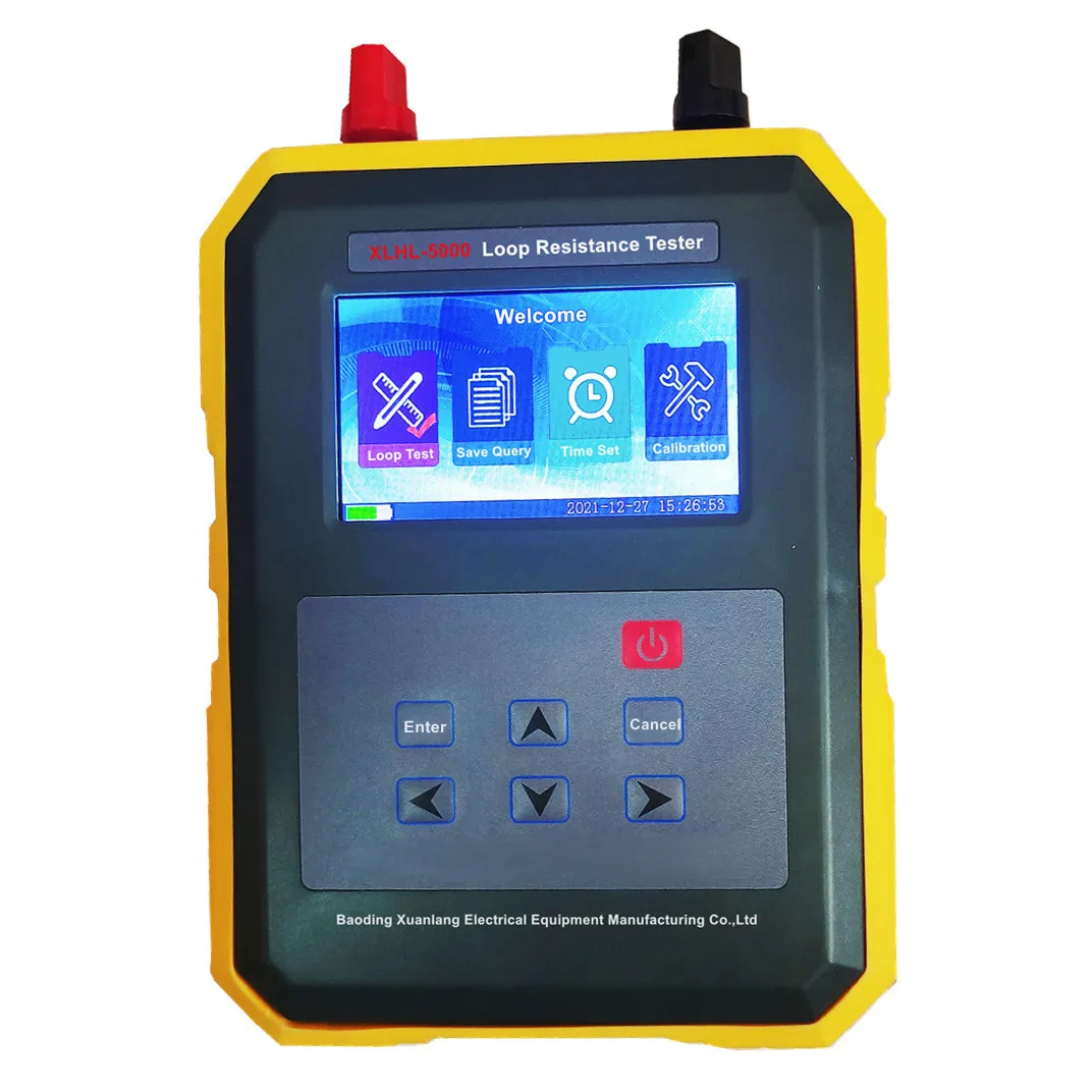 

XLHL-5000 портативный прибор для тестирования сопротивления цепи ручной тестер сопротивления петли