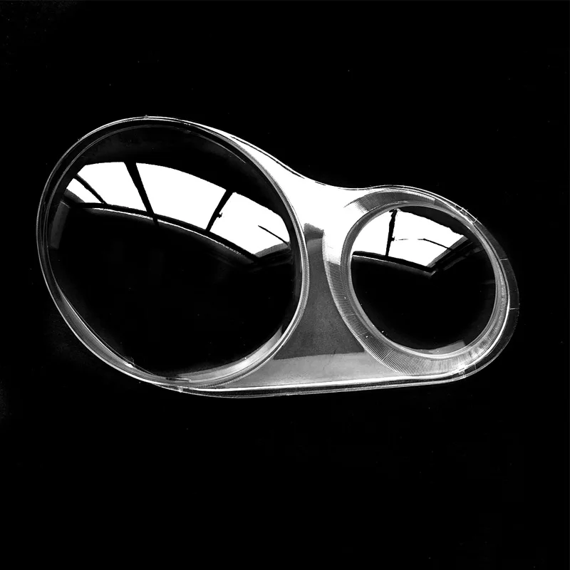 Для Volkswagen Polo 2002-2005 автомобильные передние фары крышка прозрачный абажур передней