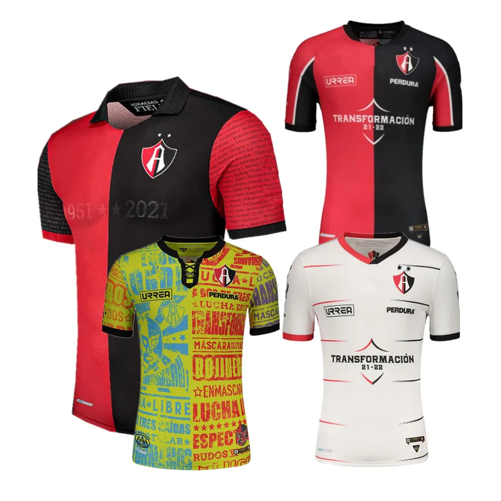 

2021 2022 Liga MX Atlas FC Home Away Jerseys commemorative Shirt 21 22 Camiseta de Futbol Laguna Football Shirts