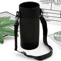 portable water bottle insulated neoprene holder strap shoulder shoulder adjustable strap bag carrier cover case pouch with e4c6