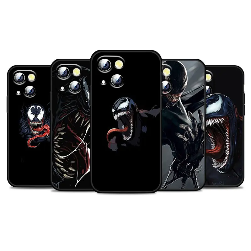 

Mutant creature cool For Apple iPhone 13 12 11 Pro Max Mini XS Max X XR 6 7 8 Plus 5S SE2020 Soft Black Phone Case Capa Cover