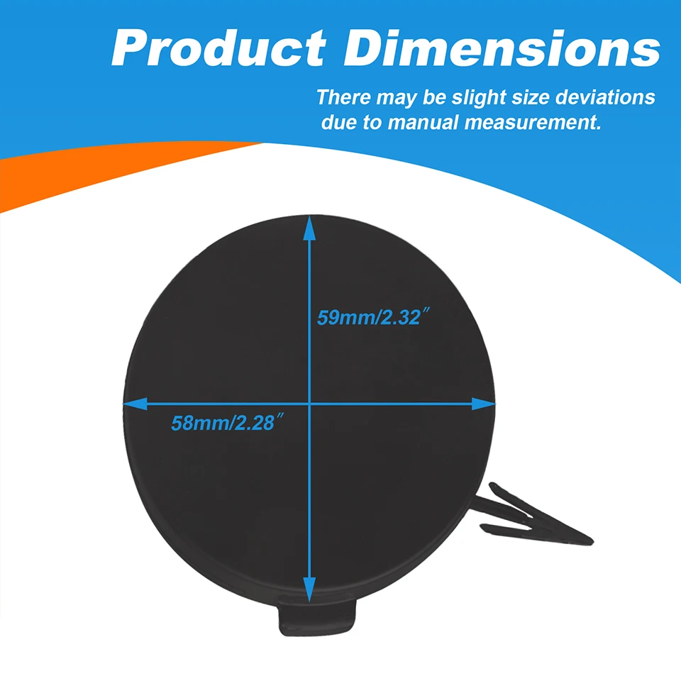 Автозапчасти для Ford Fiesta 2012 2013 2014 2015 2016 2017 передний бампер буксировочный крючок