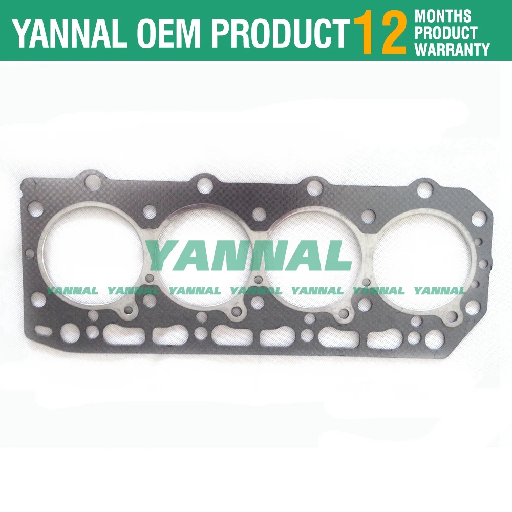 4TN82 4TN82E Полный комплект прокладок головки прокладки для двигателя Yanmar US350 John Deere 970