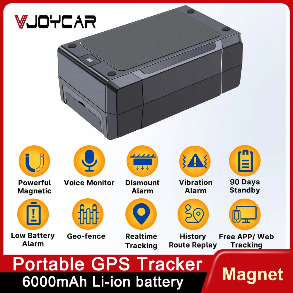 

Автомобильный GPS-трекер Vjoycar G29, 6000 мАч