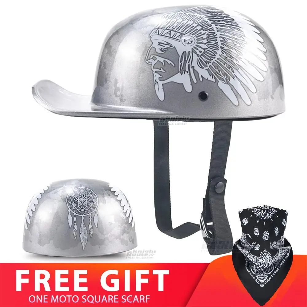 Мотоциклетный винтажный шлем в стиле ретро велосипедные шлемы для