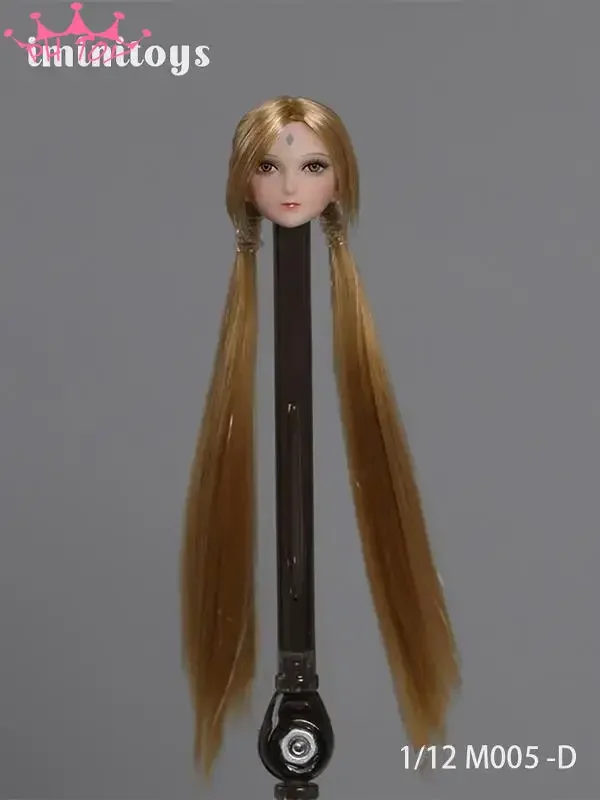 Мини-фигурка игрушечная для девочек с длинными прямыми волосами M005