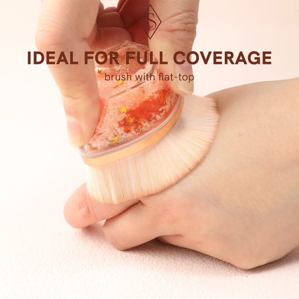 Мисс Салли Магическая Кисть для макияжа с жидкой блестящей ручкой высокое