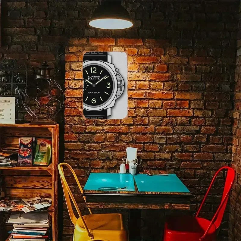 Luminor Marina знак Ржавый металлический постер украшение для стен декор гостиной