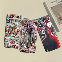 marvel the avengers iron man phone case for xiaomi 11t pro redmi note 10 9 pro 5g 9s 10s poco f3 x3 m3 gt pro x3 nfc