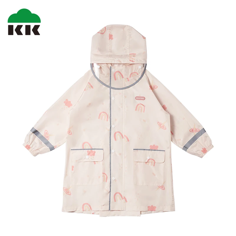 

Kocotree Children's Raincoat Boys and Girls Pupils' Ponchos With Schoolbags To Prevent Rainstorm
