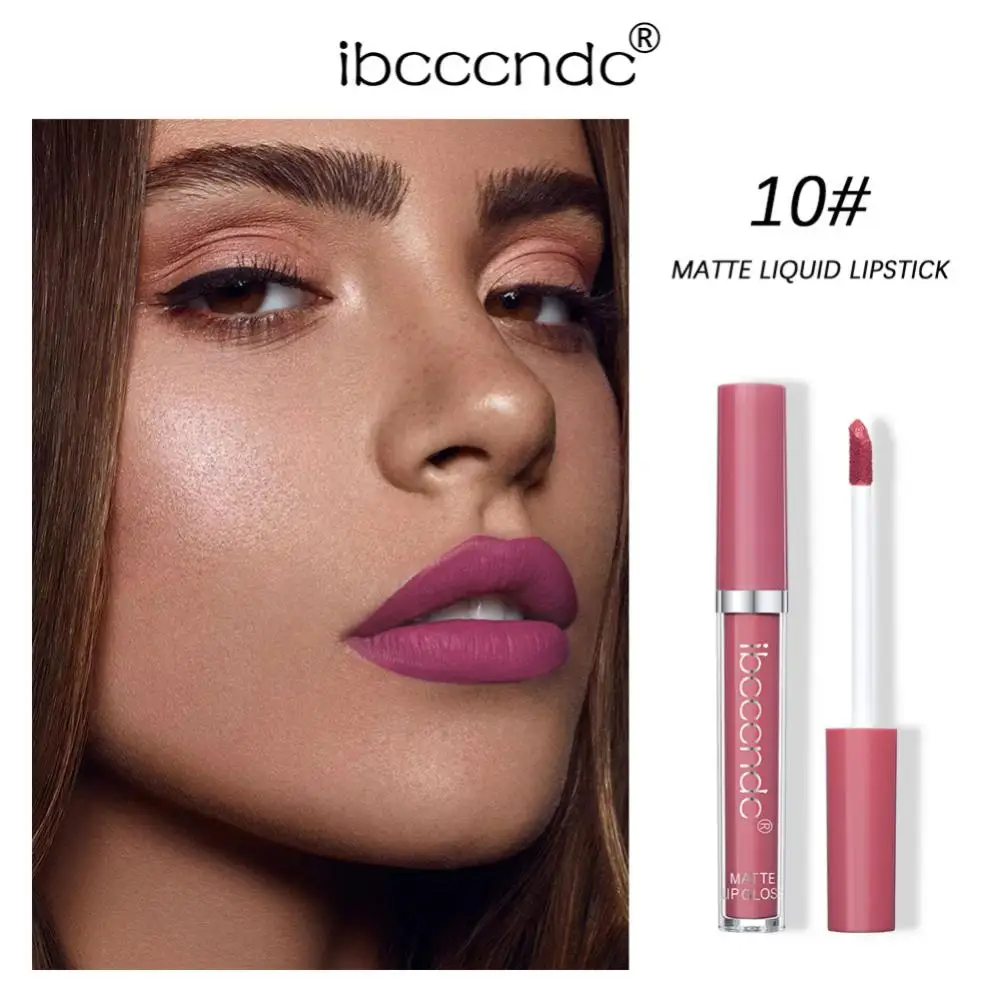 

Жидкий матовый красный блеск для губ, 12 цветов, стойкий, не выцветающий, водонепроницаемый, легкий, глазурь для губ, сексуальные губы, Косметика для макияжа, оптовая продажа