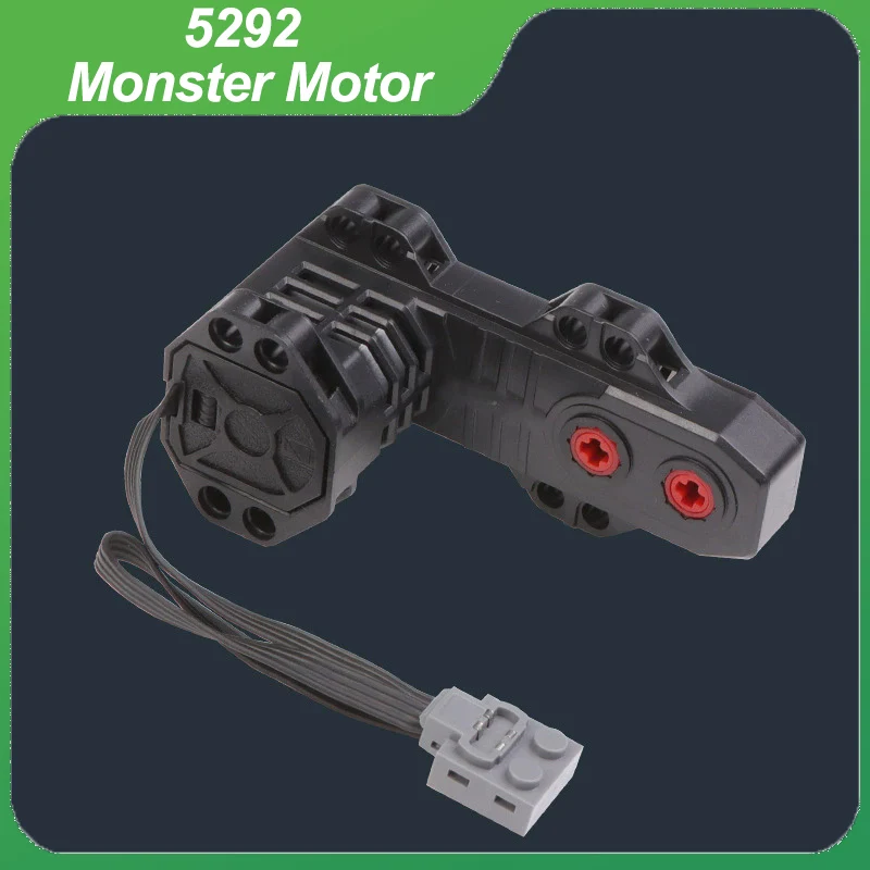 Фото Новый технический PF Monster Motor, совместимый с 5292, строительные блоки, кирпичи, оптовая продажа, набор функций мощности MOC для автомобиля, игрушка «сделай сам» №1