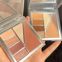 eyeshadow palette highlight blush makeup palette all in one earth color eye shadow contour powder matte face make up blusher