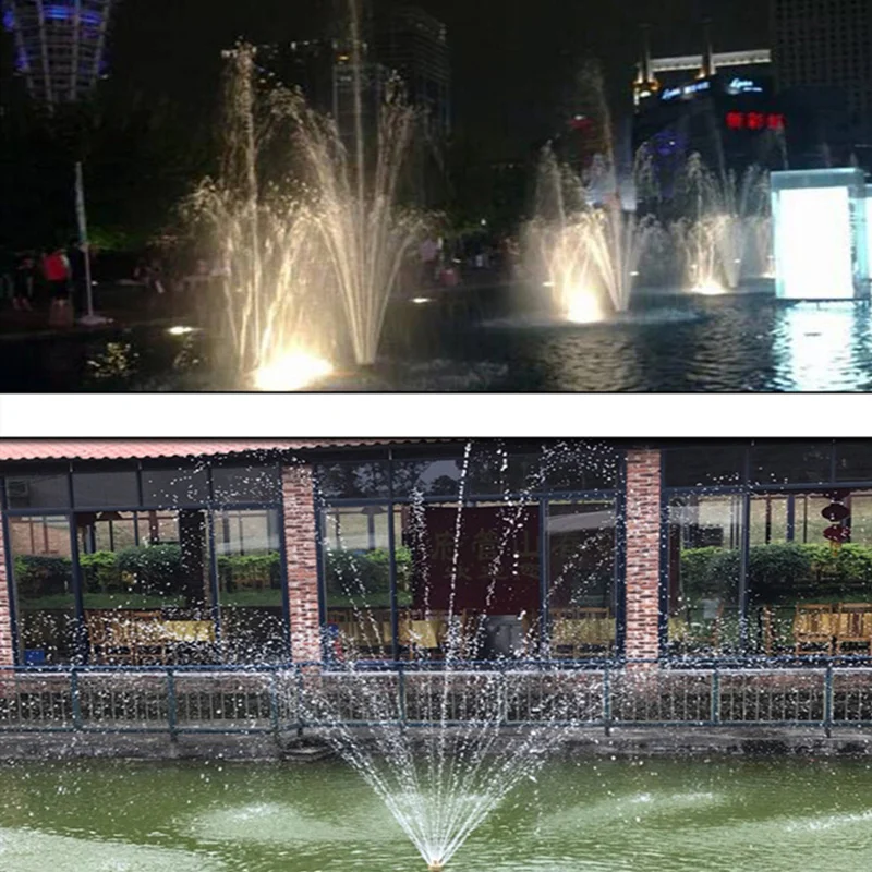 1 шт. декоративные насадки для фонтанов бассейна садовое украшение уличный