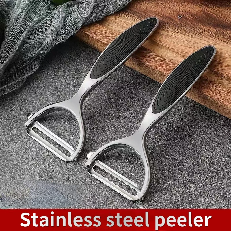 

Stainless Steel Vegetable Peeler Multifunctional Household Potato Apple Peeling Carrot Grater Fruit Tool Kichen Accessories