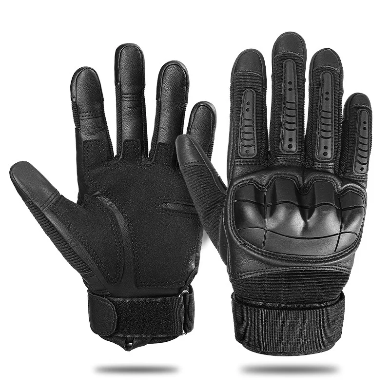 

Перчатки мужские с пальцами, тактические митенки для сенсорных экранов, в стиле милитари, для велоспорта, скалолазания, страйкбола, охоты