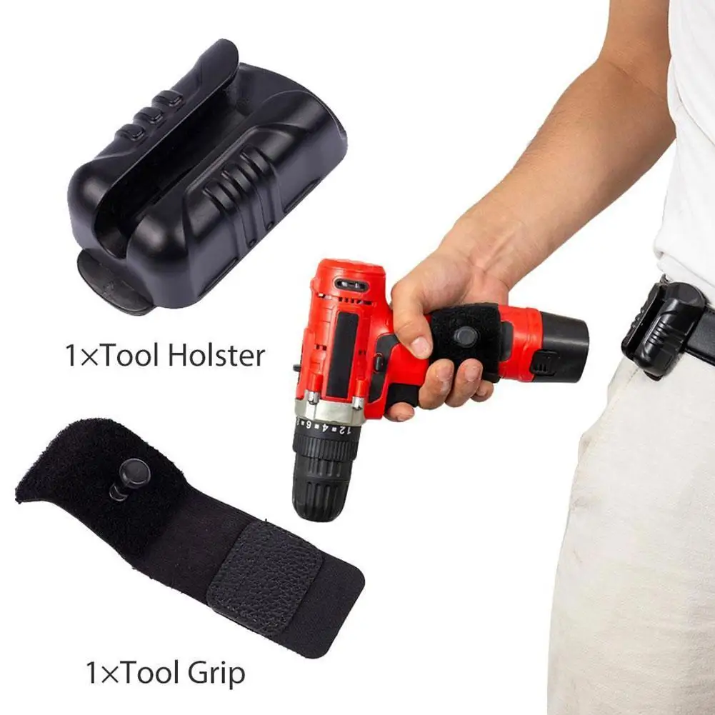 

Waist Tool Set Tool Holster Multi-functional Electric Drill Portable Buckle For Wrench Hammer Screw Outdoor Travel Clip
