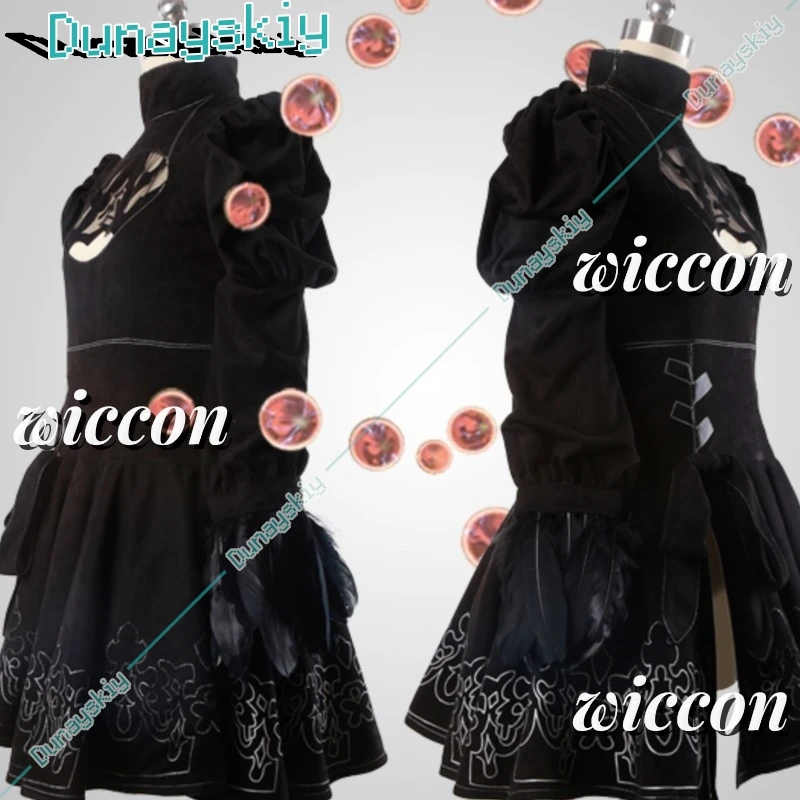 2B/2P Косплей Костюм Игра 2B Платье YoRHaa No. 2 типа B Женский костюм 2P Два стиля косплей