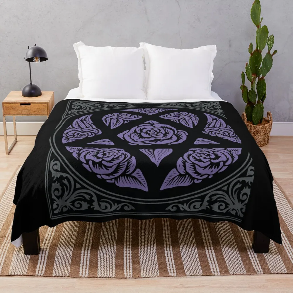 

Heartagram T-Shirts Purple Stroke Him Band Poster Ville Valo Sticker Heartagram Goth Metal -Shirt Throw Blanket Multi-Purpose