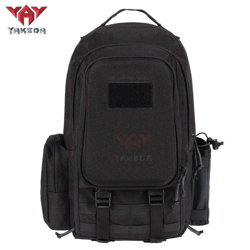 Фото YAKEDA PALS System Тактический альпинистский рюкзак MOLLE 1000D Водоотталкивающий, устойчивый к разрыву, уличная дорожная сумка для пешего туризма и кемпинга №3
