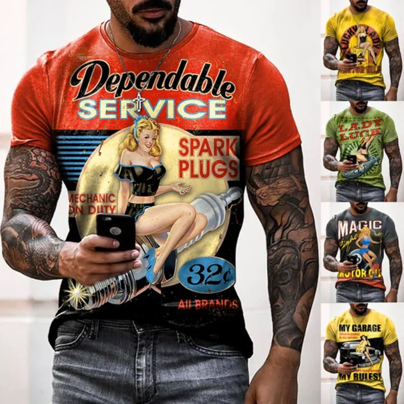 

Футболка мужская оверсайз с коротким рукавом и круглым вырезом