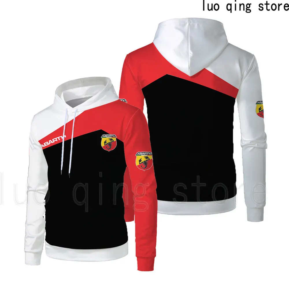 

Модная мужская толстовка с капюшоном ABARTH Racing для любителей езды на мотоцикле, бега, дышащая велосипедная одежда