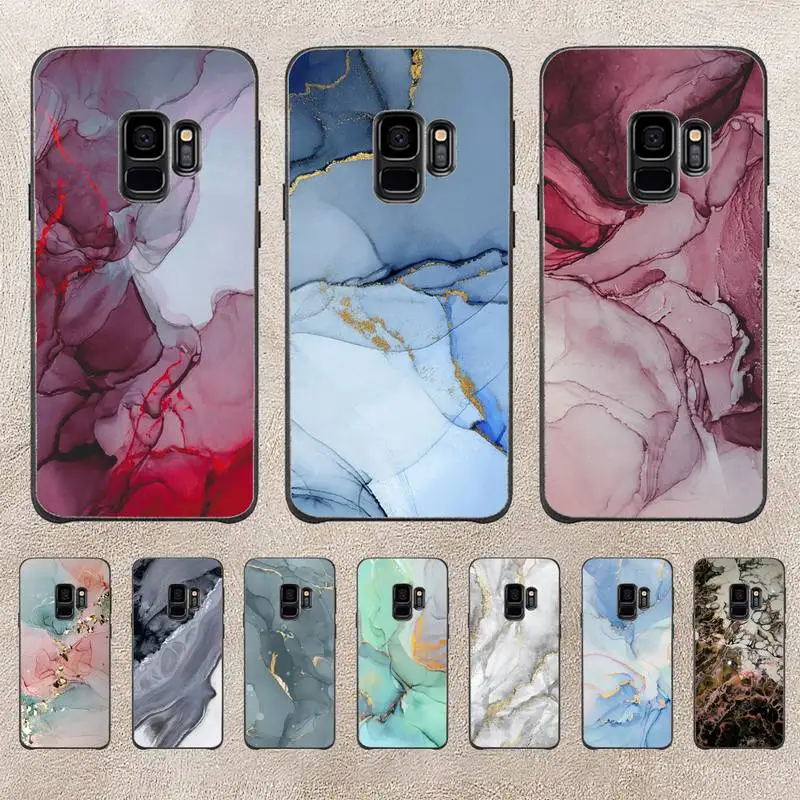 

Marble Art Fashion Phone Case For Samsung Galaxy J200 J2 Prime J2 Pro J6 2018 J250 J4 Plus J415 J5 Prime J7