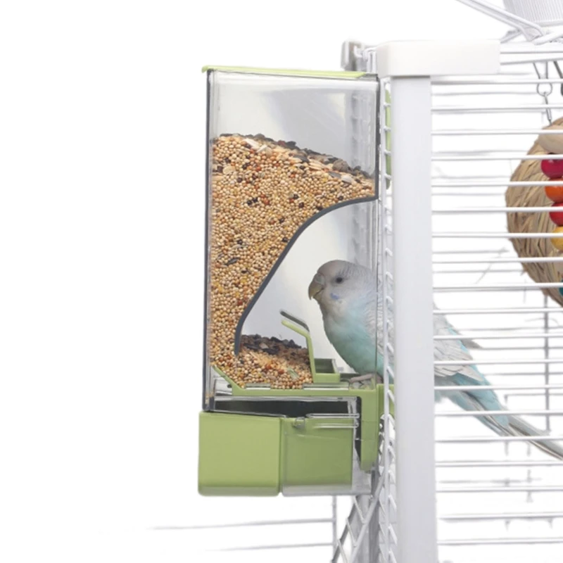 Автоматические кормушки для птиц Прозрачные Контейнер семян с подставкой и