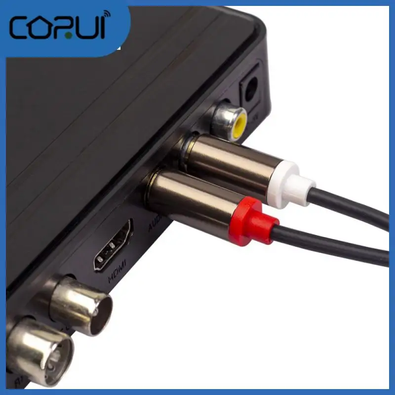 

2rca To 2rca Lotus Cable Audio Cable Power Amplifier Aluminum Alloy Audio Cable Amplifiers Soundbox Av Four-head Rca Power