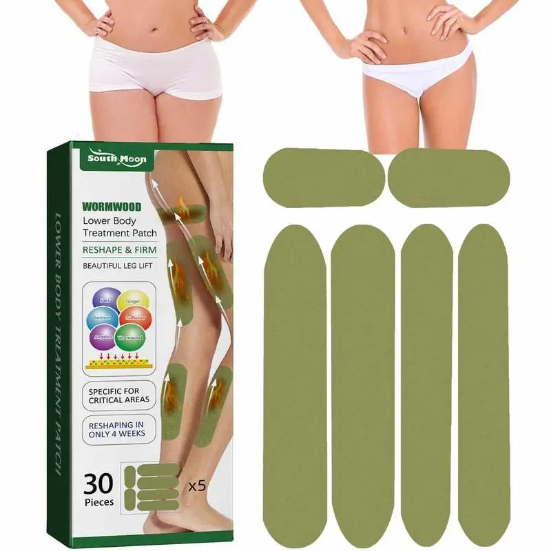 

Leg Slim Patch Breathable Leg Herbal Slimmer Patch Natural Contouring Shaping Firming Body Patch 30 Pcs