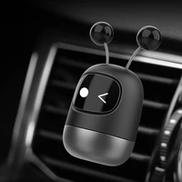 cute robot car perfume air freshener aromatherapy solid for car air vent outlet freshener air condition clip diffuser decoration
