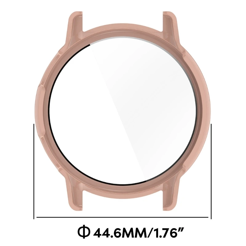 Для Vivoactive 5 Hard Shells закаленное стекло Защитная пленка для экрана Корпус