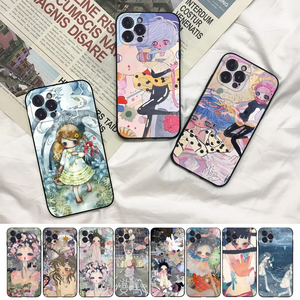 

Aya Takano Phone Case For IPhone 15 14 11 12 13 Mini Pro XS Max Cover 6 7 8 Plus X XR SE 2020 Funda Shell