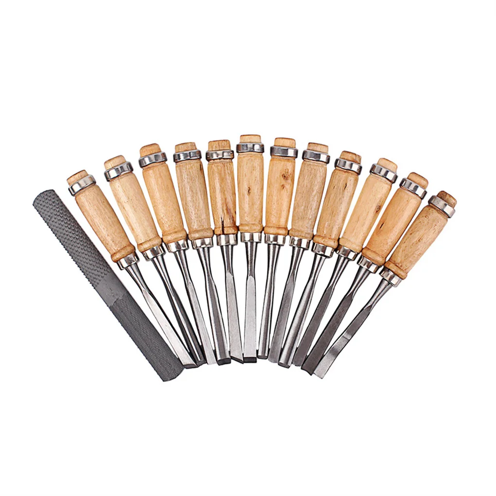 

Sufficient Wood Hand Chisel Woodworking Gouges Elaborate Sculpture Wear-resistant Pottery Accessory Carpenter Tools