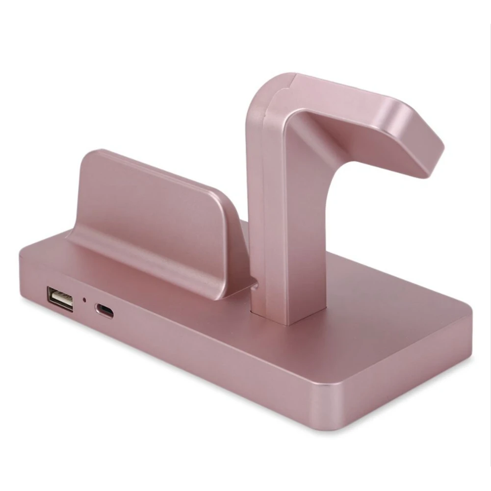 

2 In 1 Charging Dock, Charger Holder For Iphone, For Iphone 6/6Plus/6S/7Plus For Apple Watch Bracket
