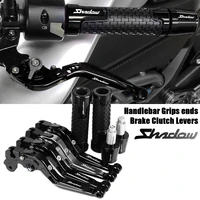 for honda vt750 shadow 2009 2010 2011 2012 2013 2014 2015 2017 brake clutch levers non slip handlebar knobs handle hand grips