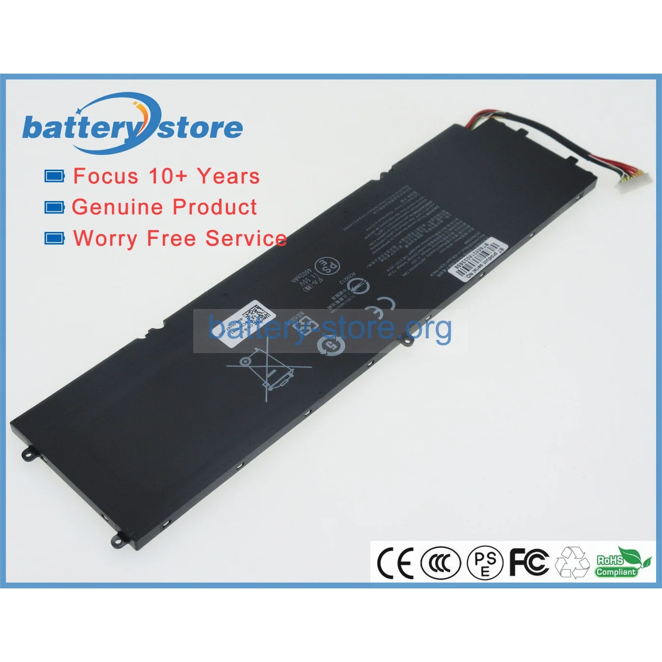 Оригинальная искусственная кожа для Φ BLADE STEALTH 13 2018 2019 GTX Edition 11.55V 3 Cell