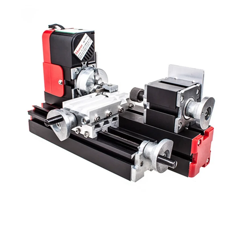 

For Mini Lathe Multi-function Mini Teaching Machine Tool Maker Metal Lathe Wood Lathe Student Use