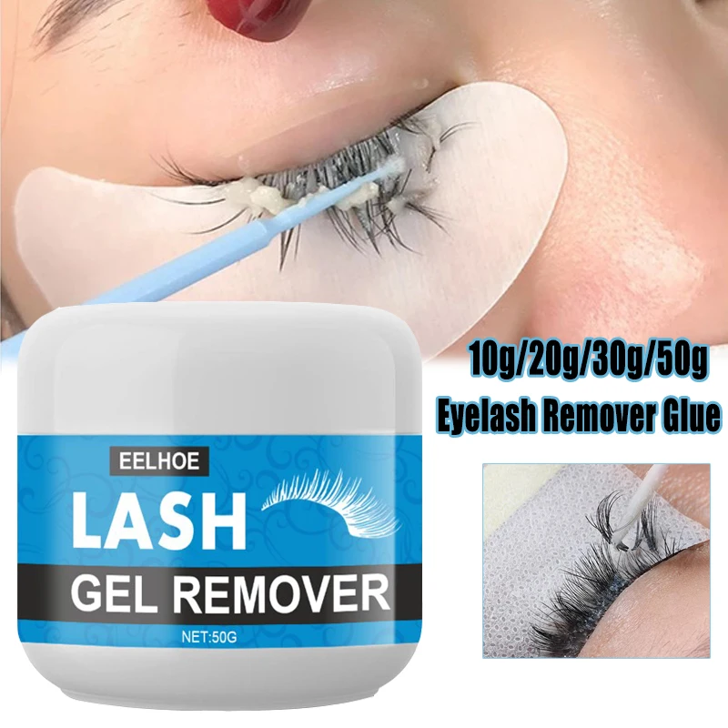 

10g/20g/30g/50g Eyelash Remover Glue for Grafting Professional Non-irritating Semi Permanent Quick Lash Extension Remover Cream