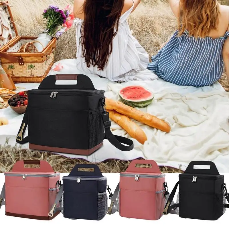 Backpack Water Resistant Thermal Bag With Padded Handle Port
