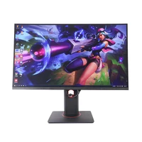 branded 27inch desktop qhd 75hz wide screen led computer monitor with adjustable stand