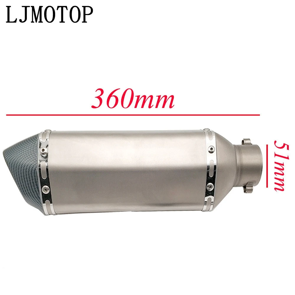 Универсальный модифицированный глушитель мотоцикла 36-51 мм с DB Killer для Suzuki GSX550 TL1000