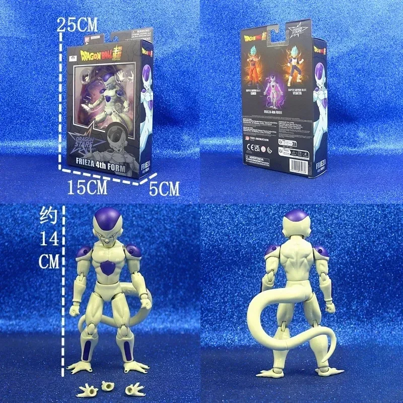 Фото Оригинальный мобильный телефон Bandai Dragon Ball Super Dragon Star Super Saiyan Son Goku, подарок на день рождения, Коллекционная модель, игрушка №5