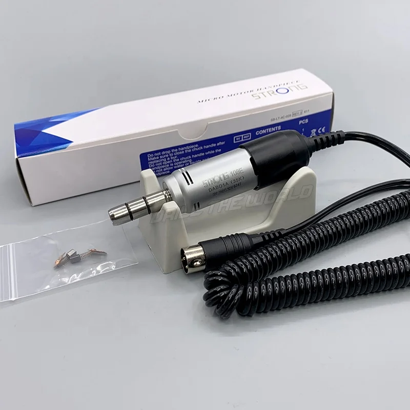 Dental Micro Motor Strong Price 108E SDE-M33ES Handpiece E Type For Contra Angle And Straight