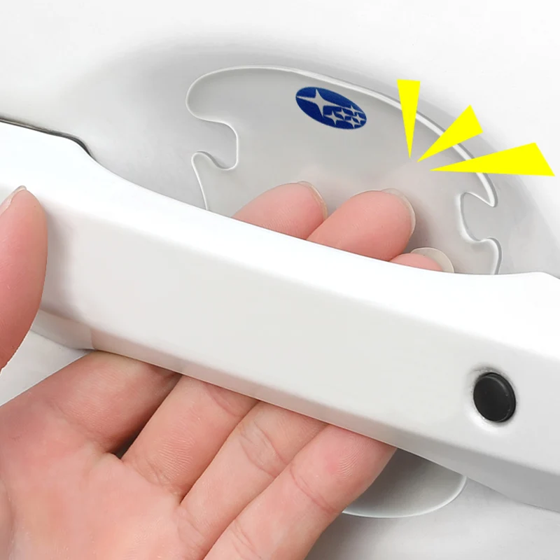 Наклейки на дверную ручку автомобиля наклейки с защитой от царапин для Subaru Forester