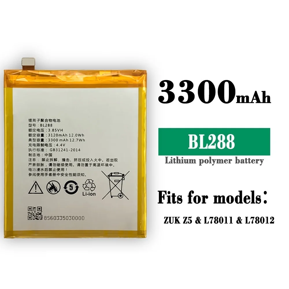 

BL288 аккумулятор 3300 мАч для Lenovo Z5 L78011 L78012 мобильный телефон Bateria